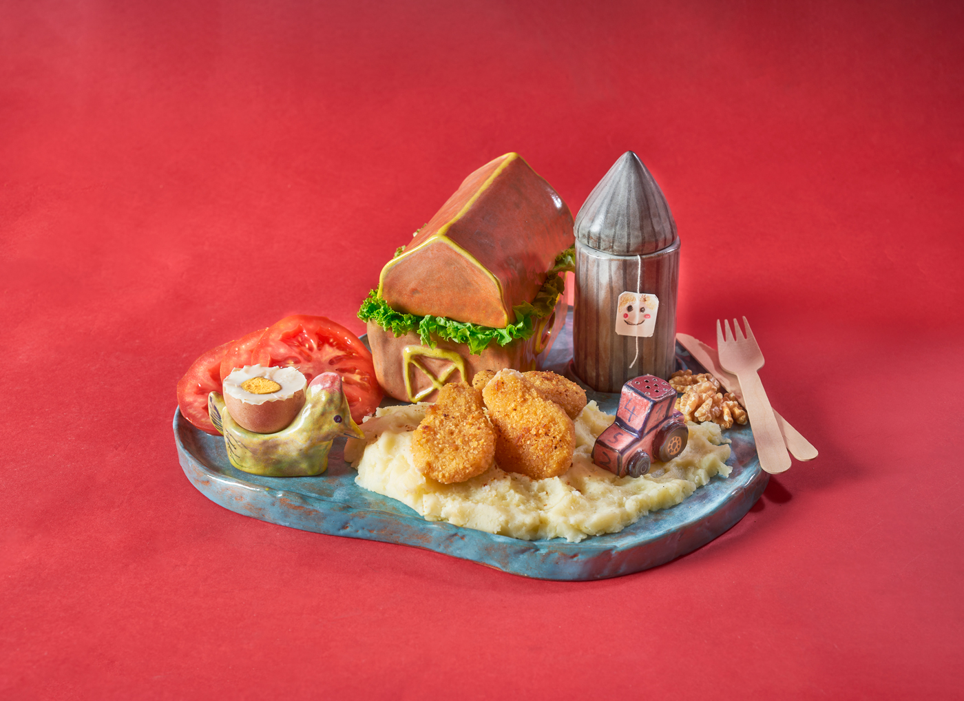 Eduardo Navarro: ¿Mom, where do chickens come from? 2021 (Fig. 1)